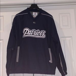 Patriots pullover windbreaker